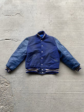 Load image into Gallery viewer, Blue “jackets” varsity jacket

